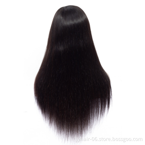 HdEli Hair  Lace Front Human Hair Wigs Pre Plucked Natural Hairline Brazilian Straight Human Hair Wigs For Black Women